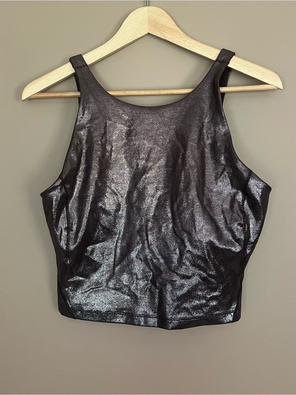 {Lululemon} Align High-Neck Tank Top Shine in Radiate Foil Print French Press 10
